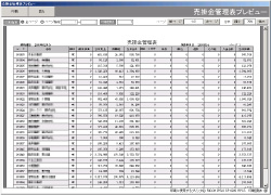 売掛金管理表